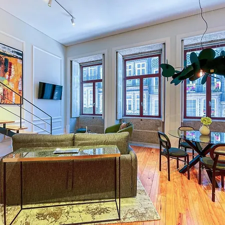 French-style Duplex Loft Few Steps To Douro River דירה פורטו