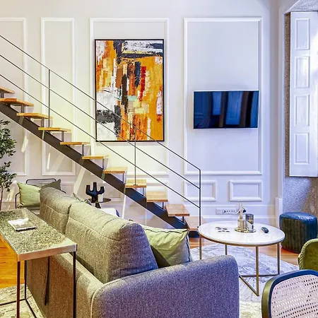 French-style Duplex Loft Few Steps To Douro River *