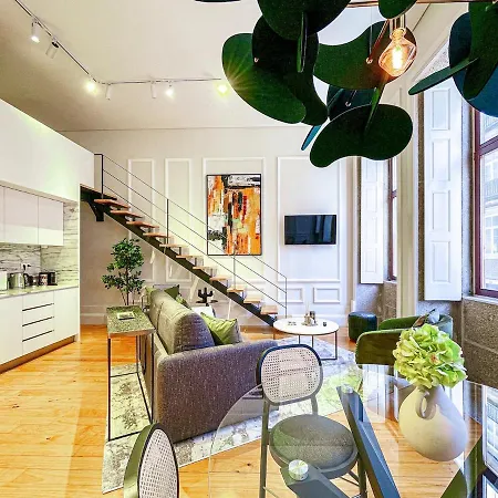 French-style Duplex Loft Few Steps To Douro River 公寓 波尔图