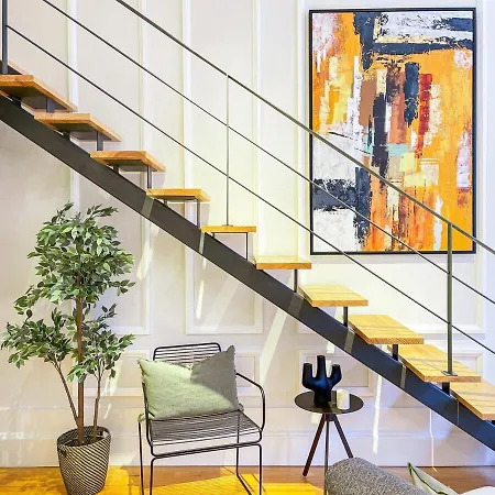 French-style Duplex Loft Few Steps To Douro River 公寓 波尔图