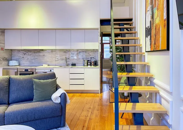 French-style Duplex Loft Few Steps To Douro River